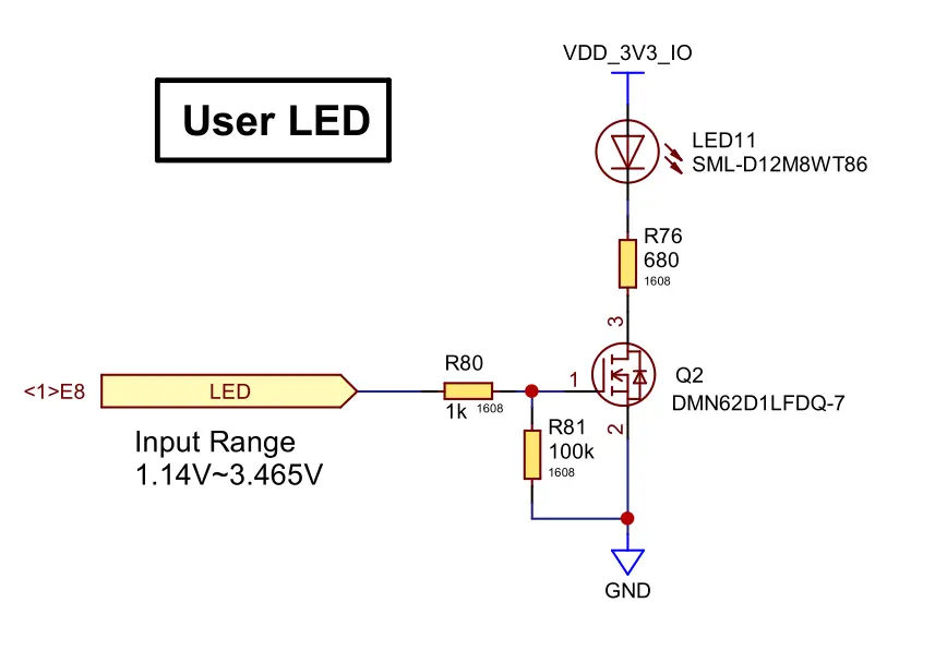 User LED Circuit