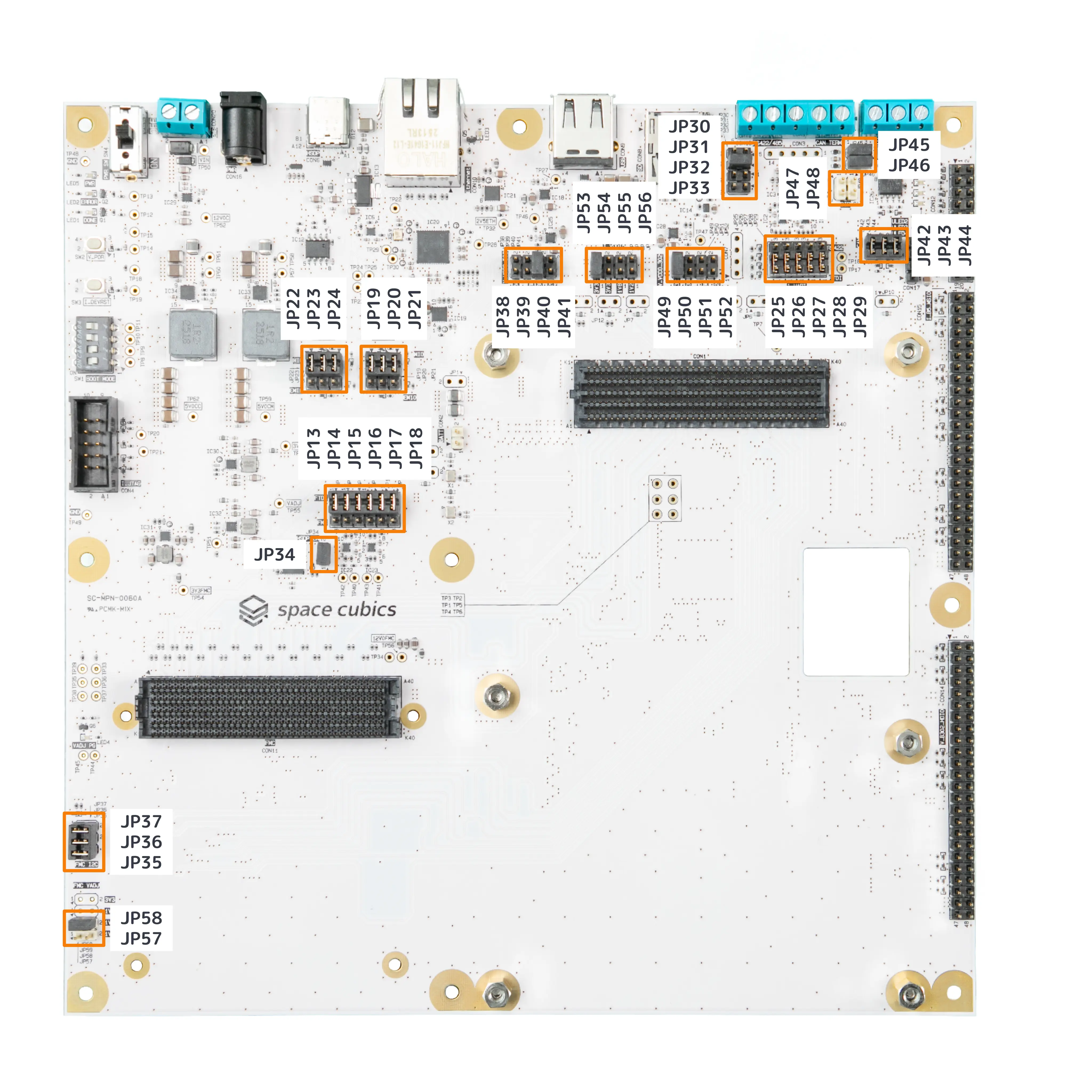 Interface Layout Image for Jumper Pins