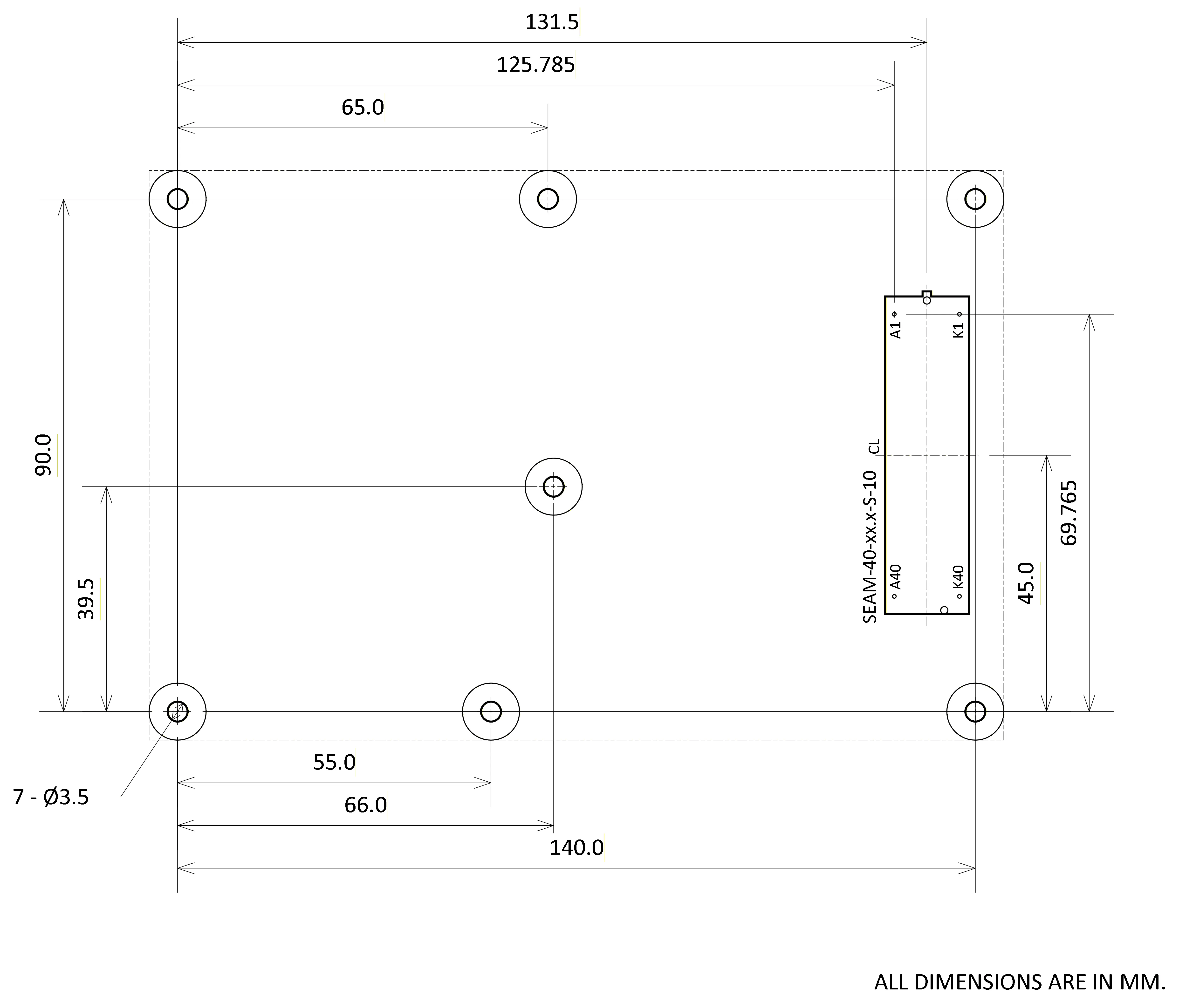 Mezzanine Connector Placement Guidelines for Carrier Board